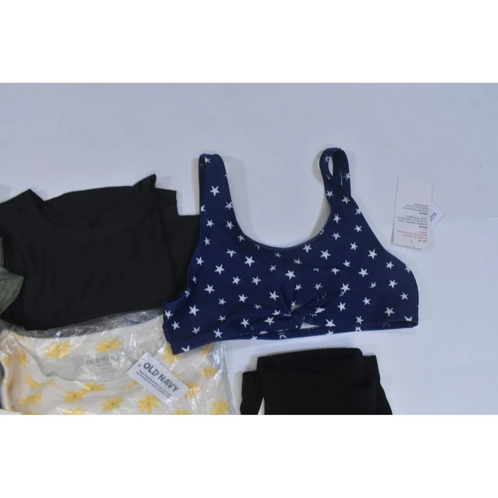 Old Navy Bulk Lot Of 12 Girls Size Medium 8 Mixed Season Tops Bottoms Shorts